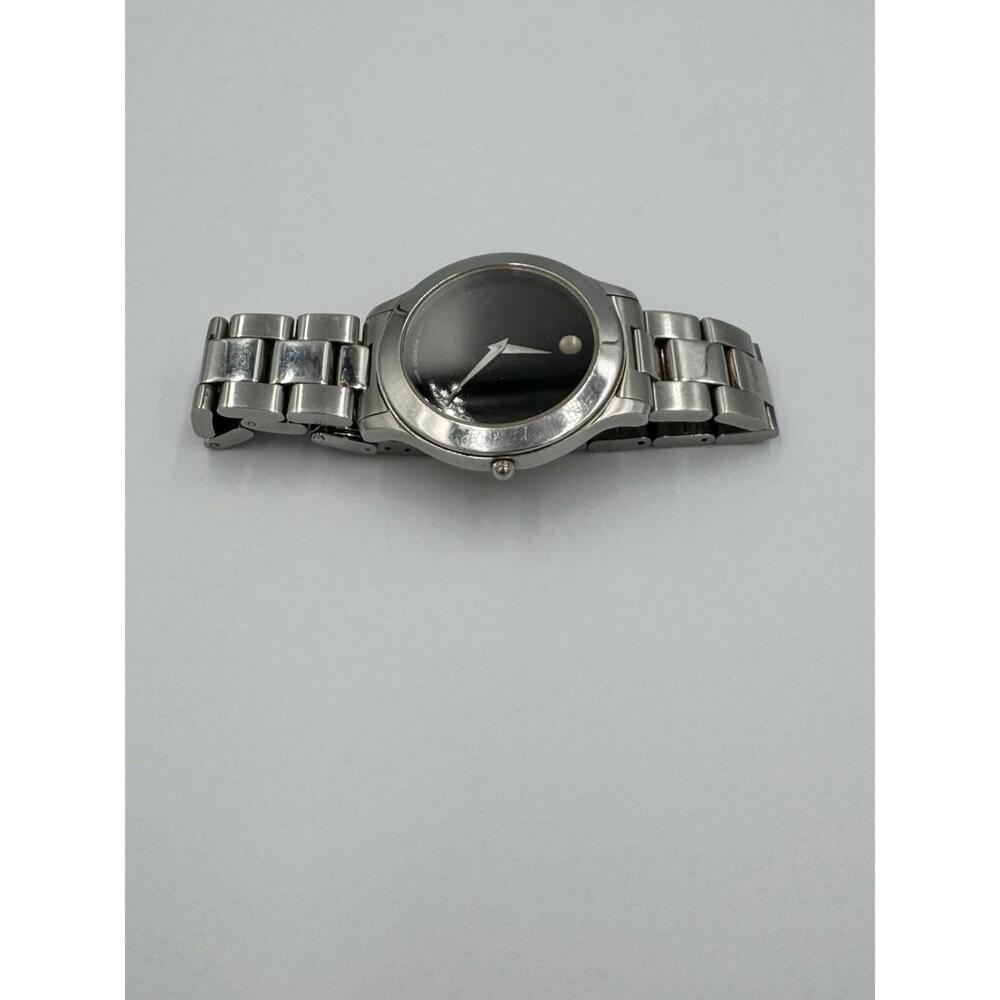 Movado Museum Junior Sport Circa 2000s | Stainless Steel | Swiss Made MCS Quartz - Picture 7 of 9